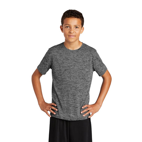 Sport - Tek YST390 Youth PosiCharge Electric Heather T-Shirt - Gorvex.com