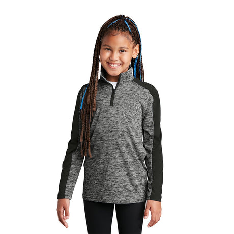 Sport - Tek YST397 Youth PosiCharge Electric Quarter - Zip Pullover - Gorvex.com