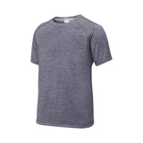 Sport - Tek YST400 Youth PosiCharge Tri - Blend Wicking Raglan T-Shirt - Gorvex.com