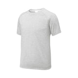 Sport - Tek YST400 Youth PosiCharge Tri - Blend Wicking Raglan T-Shirt - Gorvex.com