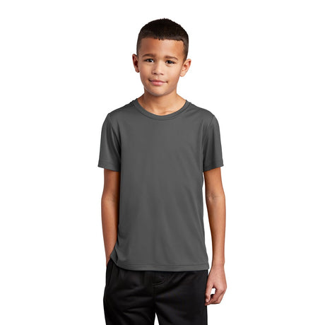 Sport - Tek YST420 Youth Posi - UV Pro T-Shirt with Drop Sleeve - Gorvex.com