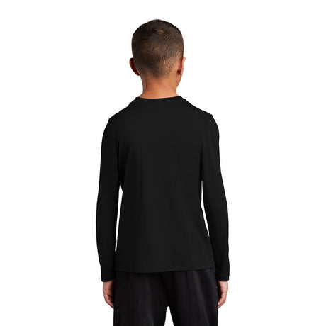 Sport - Tek YST420LS Youth Posi - UV Pro Long Sleeve T-Shirt - Gorvex.com