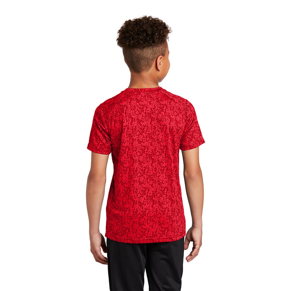 Sport - Tek YST460 Youth Digi Camo T-Shirt - Gorvex.com