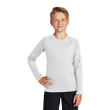 Sport - Tek YST470LS Youth Raglan Long Sleeve Rashguard T-Shirt - Gorvex.com