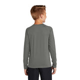 Sport - Tek YST470LS Youth Raglan Long Sleeve Rashguard T-Shirt - Gorvex.com