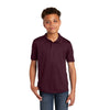 Sport - Tek YST640 Youth PosiCharge RacerMesh Polo with 3 - Button Placket - Gorvex.com