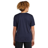 Sport - Tek YST720 Youth PosiCharge Re - Compete Short Sleeve Recycled Tee - Gorvex.com