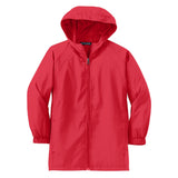 Sport - Tek YST73 Youth Hooded Raglan Jacket with Elastic Back Hem - Gorvex.com