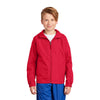 Sport - Tek YST73 Youth Hooded Raglan Jacket with Elastic Back Hem - Gorvex.com