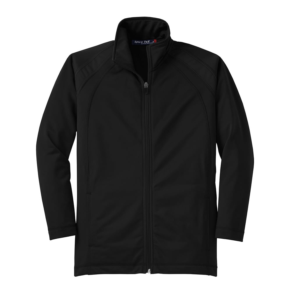 Sport - Tek YST90 Youth Raglan Tricot Track Jacket with Zippered Pockets - Gorvex.com