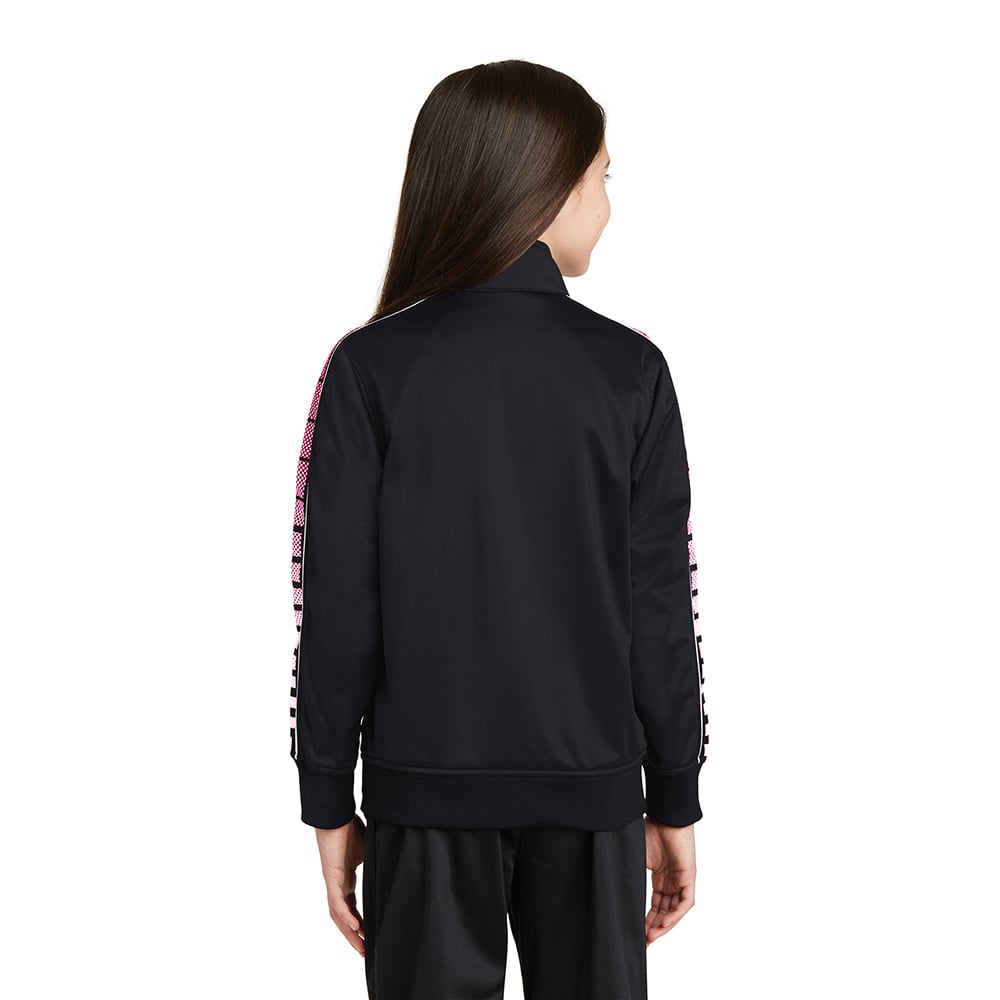 Sport - Tek YST93 Youth Dot Sublimation Tricot Track Jacket with Pockets - Gorvex.com