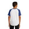 Sport - Tek YT201 Youth Short Sleeve Colorblock Raglan Jersey - Gorvex.com