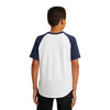 Sport - Tek YT201 Youth Short Sleeve Colorblock Raglan Jersey - Gorvex.com