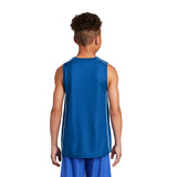 Sport - Tek YT555 Youth PosiCharge Mesh Reversible Sleeveless T-Shirt - Gorvex.com