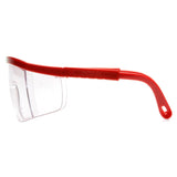 Pyramex Integra Safety Glasses, Colored Frames, 1 pair