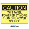 This Panel Powered by More Than One Power Source - Caution Sign - Gorvex.com