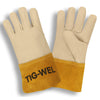 Tig - Wel™ Premium Cowhide Mig/Tig Welders Glove with Gauntlet Cuff, 1 dozen (12 pairs) - Gorvex.com