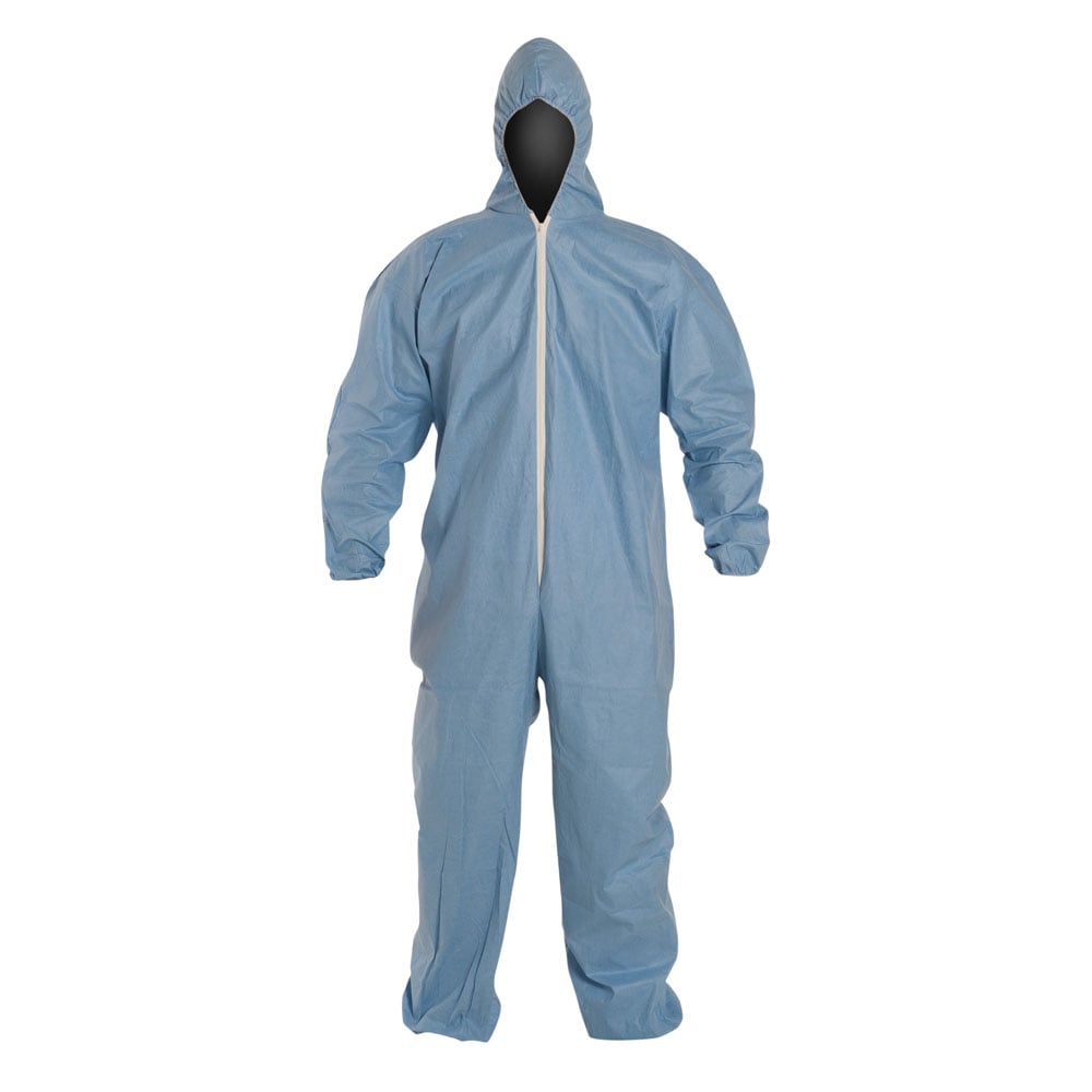 TM127S TemPro® Coverall with Hood, Elastic Wrist & Ankle, M - 5XL, 1 case (25 pieces) - Gorvex.com