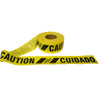Cordova TR6103 Reinforced "Caution/Cuidado" Bilingual Barricade Tape, 1 case (12 pieces)