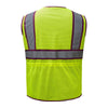 Two - Tone Mesh Ladies' Safety Vest with Adjustable Waist - Gorvex.com