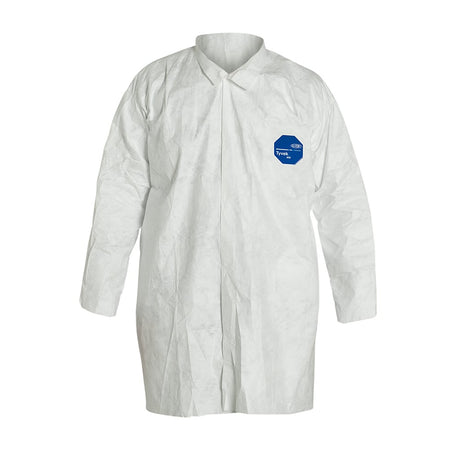 TY210S Tyvek® 400 Lab Coat - No Pockets (S - 6XL), 1 case (30 pieces) - Gorvex.com