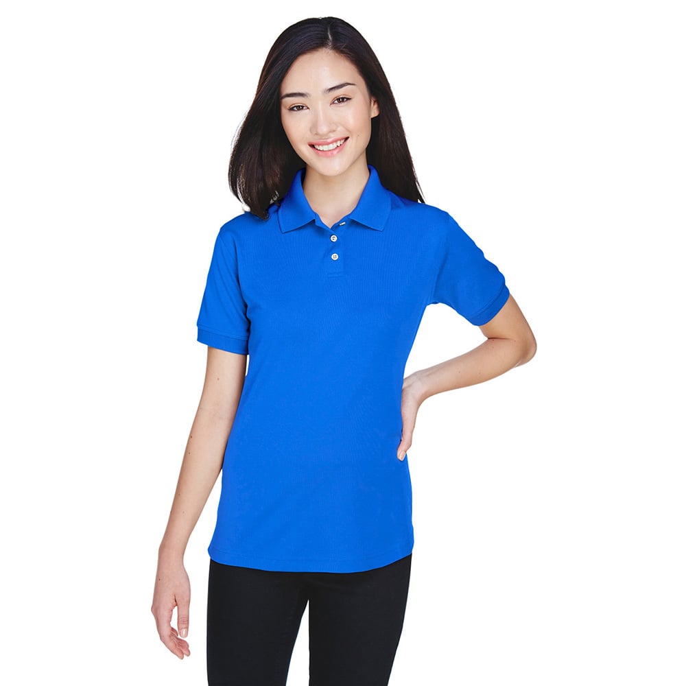 UltraClub U8315L Ladies' PiquÃ© Polo with TempControl Technology