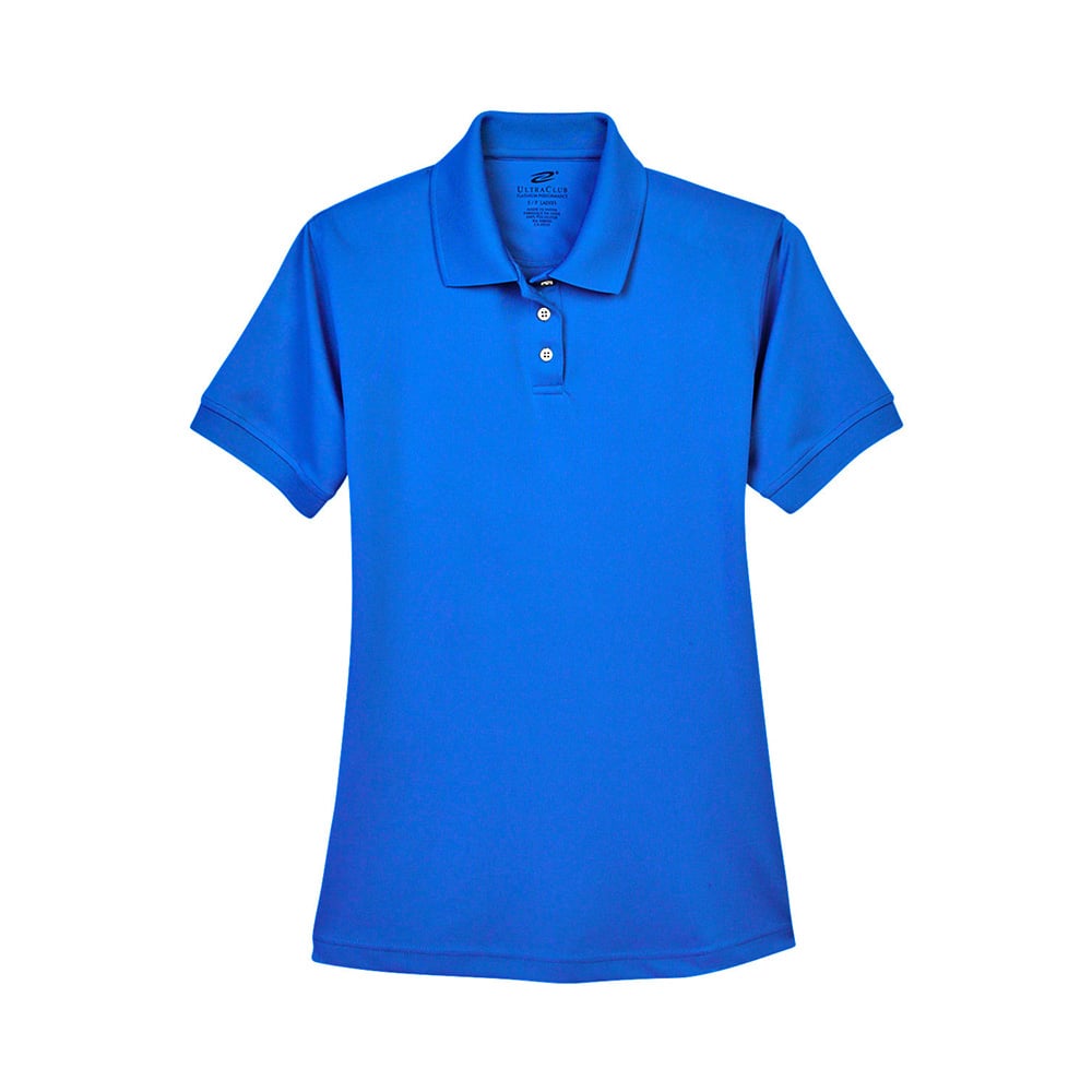 UltraClub U8315L Ladies' Piqué Polo with TempControl Technology