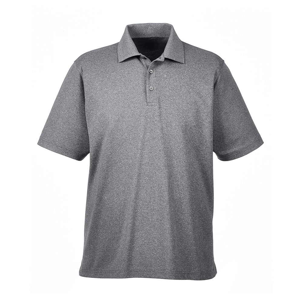 UltraClub UC100 Men's Heathered Piqué Polo