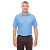 UltraClub UC100 Men's Heathered Piqué Polo