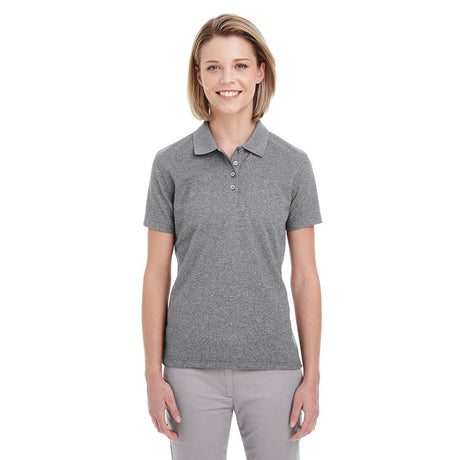 UltraClub UC100W Ladies' Heathered Piqué Polo