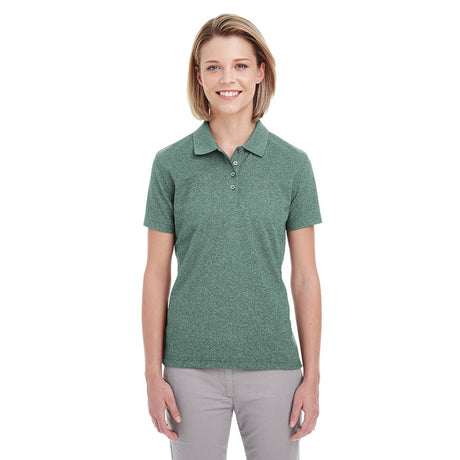 UltraClub UC100W Ladies' Heathered Piqué Polo