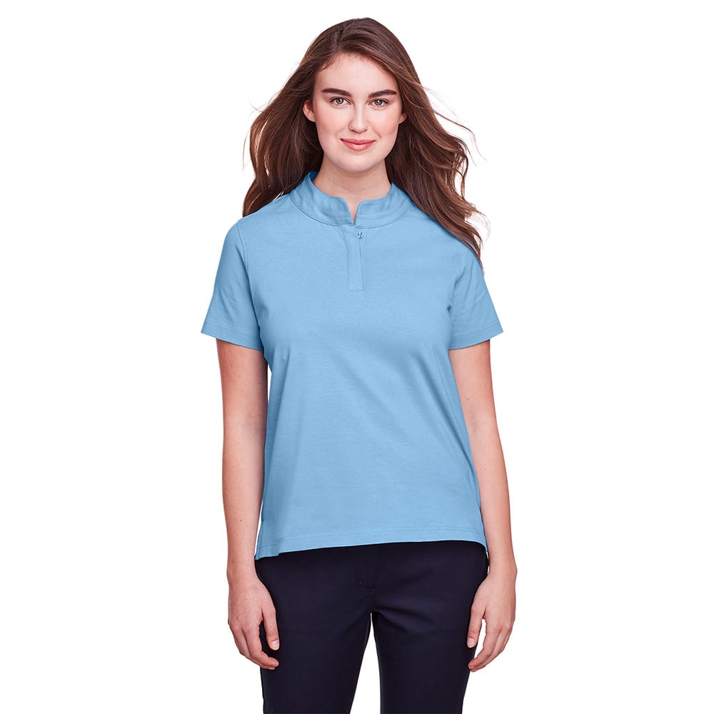 UltraClub UC105W Ladies' Lakeshore Stretch Cotton Performance Polo