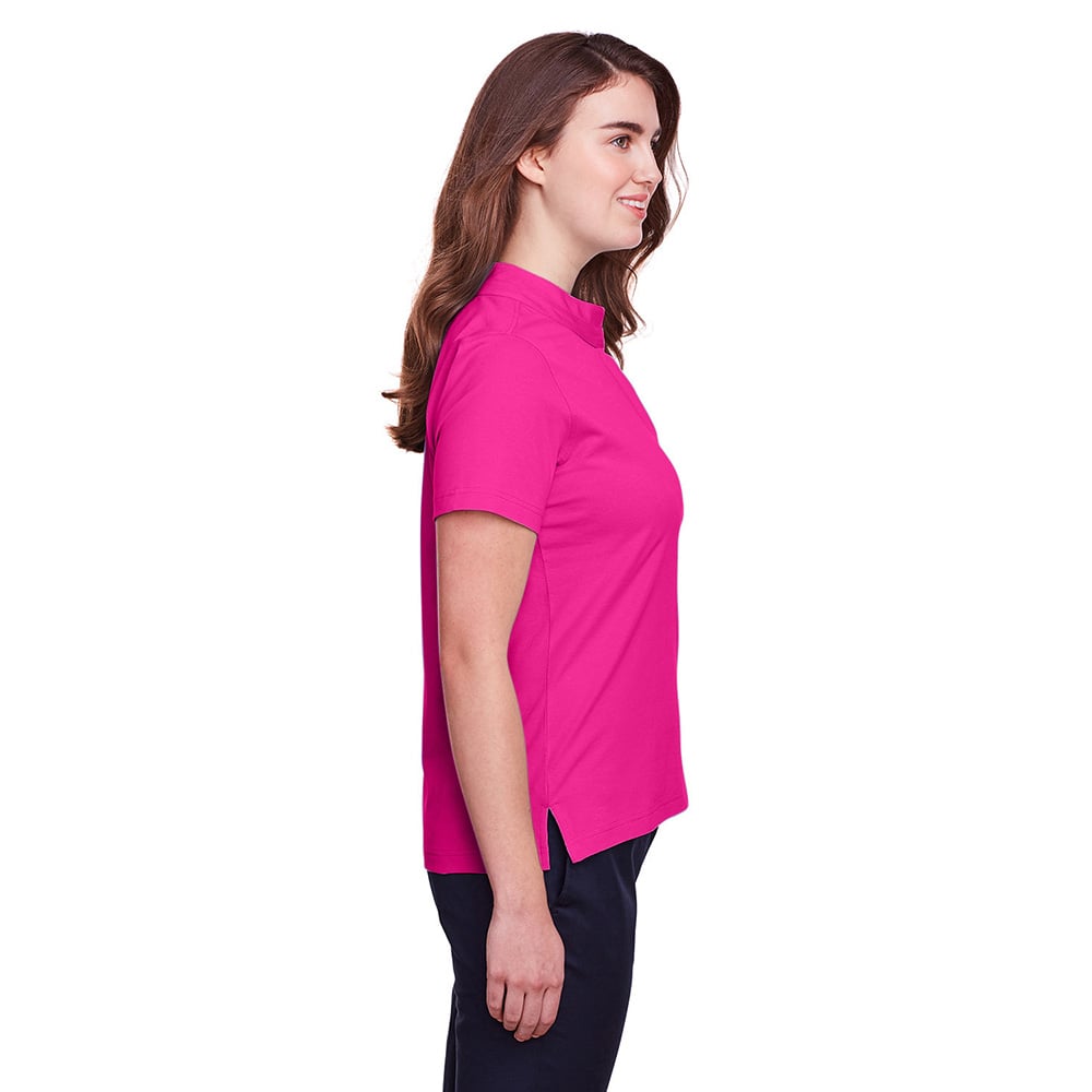 UltraClub UC105W Ladies' Lakeshore Stretch Cotton Performance Polo