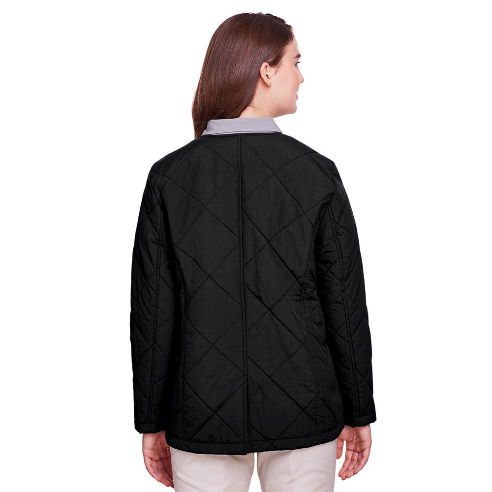 UltraClub UC708W Ladies' Dawson Quilted Hacking Jacket