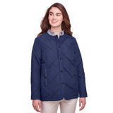 UltraClub UC708W Ladies' Dawson Quilted Hacking Jacket