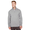 UltraClub UC792 Men's Coastal Pique Fleece Quarter-Zip Pullover