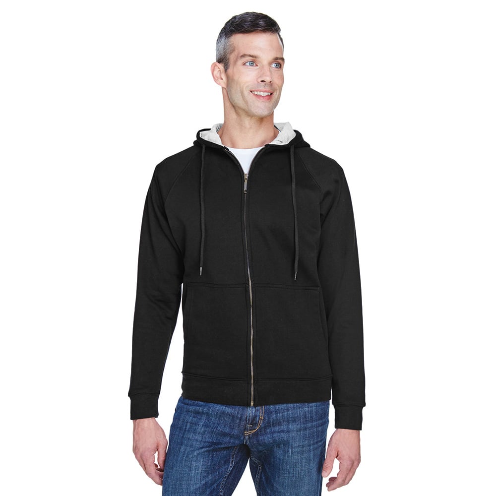 UltraClub 8463 Rugged Thermal - Lined Hooded Fleece Sweatshirt - Gorvex.com