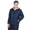 UltraClub 8915 Men's Fleece - Lined Hooded® Jacket - Gorvex.com