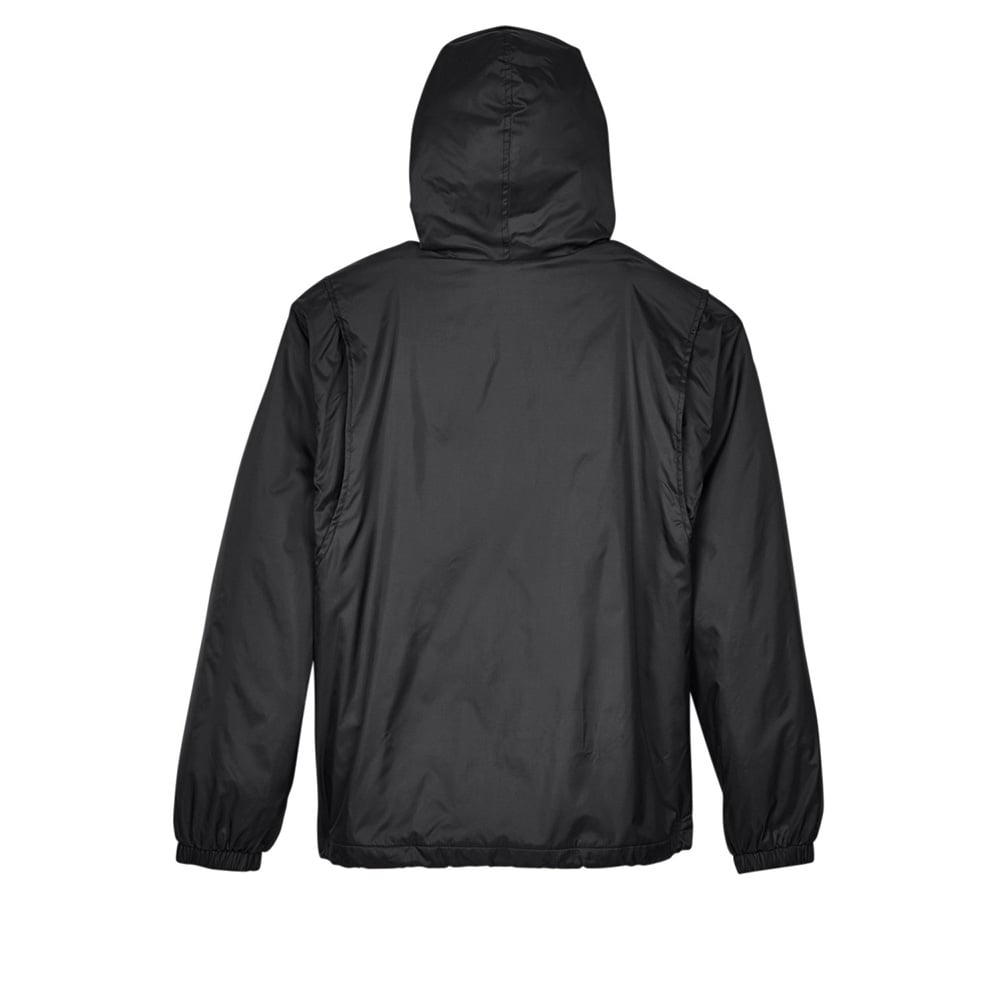 UltraClub 8915 Men's Fleece - Lined Hooded® Jacket - Gorvex.com