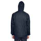 UltraClub 8925 Men's Pack - Away Quarter - Zip Hooded Pullover Jacket - Gorvex.com