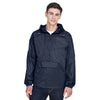 UltraClub 8925 Men's Pack - Away Quarter - Zip Hooded Pullover Jacket - Gorvex.com