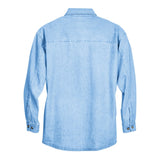 UltraClub 8966 Ladies' Long Sleeve Cypress Denim Shirt - Gorvex.com