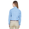 UltraClub 8966 Ladies' Long Sleeve Cypress Denim Shirt - Gorvex.com