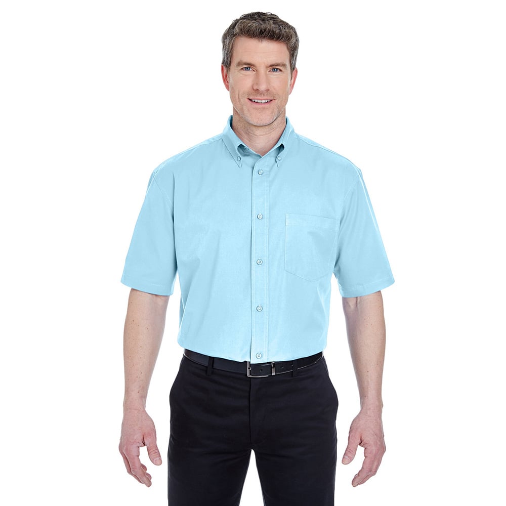 UltraClub 8977 Whisper Twill Short - Sleeve Shirt - Gorvex.com