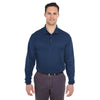 UltraClub Cool & Dry 8210LS Long - Sleeve Mesh® Piqué Polo - Gorvex.com