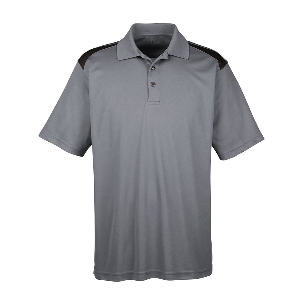 UltraClub Cool & Dry 8215 Two - Tone Mesh Piqué Polo - Gorvex.com