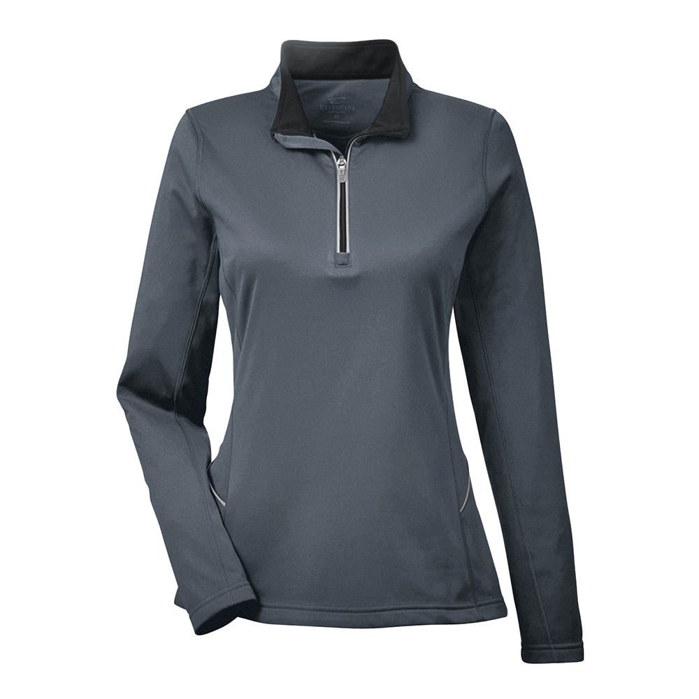 UltraClub Cool & Dry 8230L Ladies' Sport Quarter - Zip Pullover - Gorvex.com