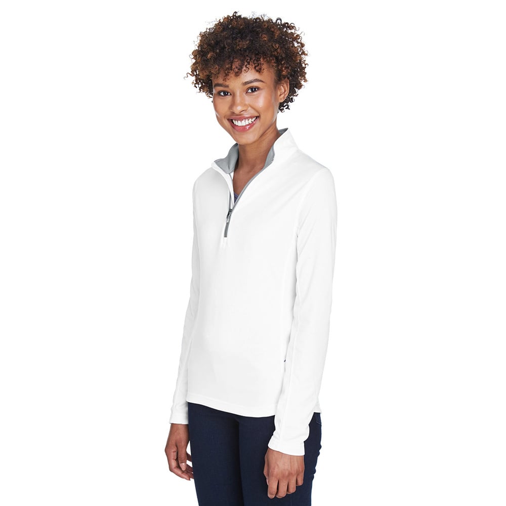 UltraClub Cool & Dry 8230L Ladies' Sport Quarter - Zip Pullover - Gorvex.com