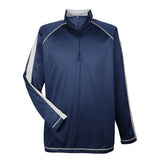 UltraClub Cool & Dry 8398 Men's 1/4 Zip Pullover with Sleeve Panels - Gorvex.com