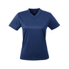 UltraClub Cool & Dry 8400L Ladies' Sport V - Neck T-Shirt - Gorvex.com